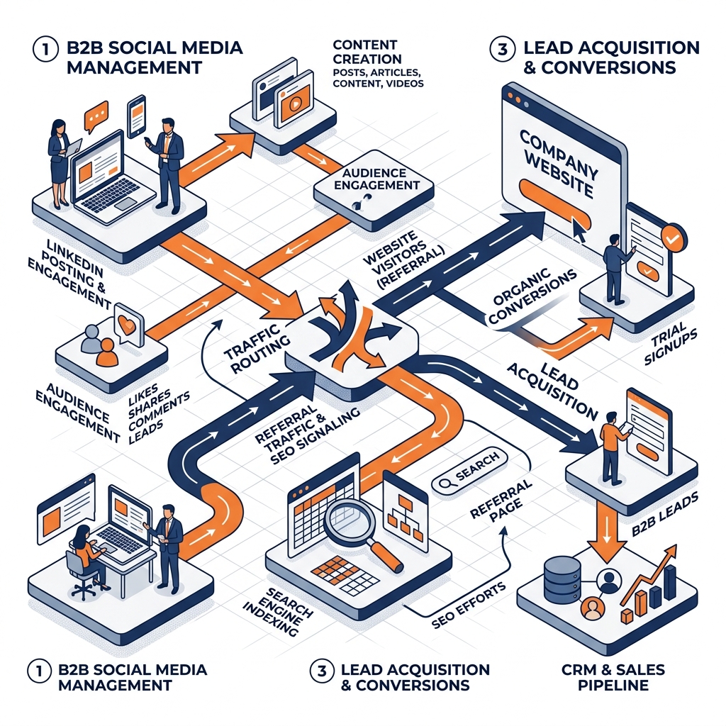 B2B Social Media Agency Singapore for B2B Tech