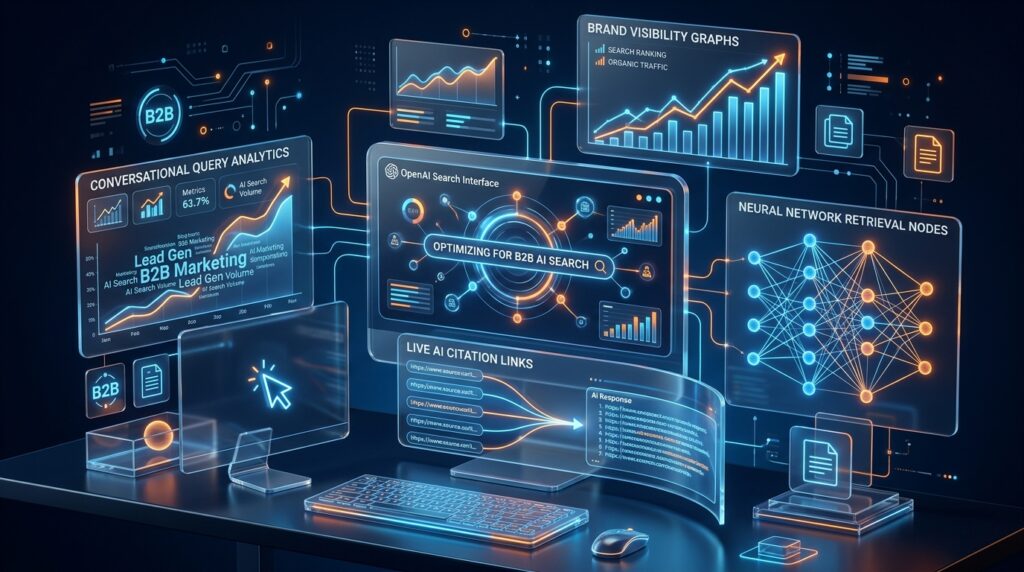 ChatGPT search optimization for B2B brands