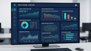 Online review suppression for businesses executive dashboard and reputation management interface